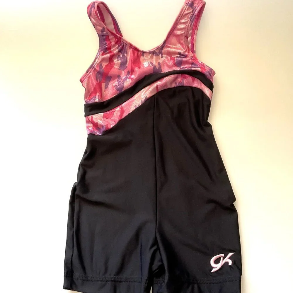 Dance Gymnastics Ballet Shorts Tank Leotard Elite Sportswear